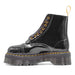 Dr. Martens Sinclair Anfibio Nero Vegan Con Zip Amovibile Donna