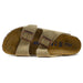 Birkenstock Sandali Donna Taupe Arizona Con Plantare Soft Footbed
