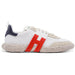 Hogan Sneakers 3-R Uomo Bianco Con Maxi Logo Circolare In Gomma