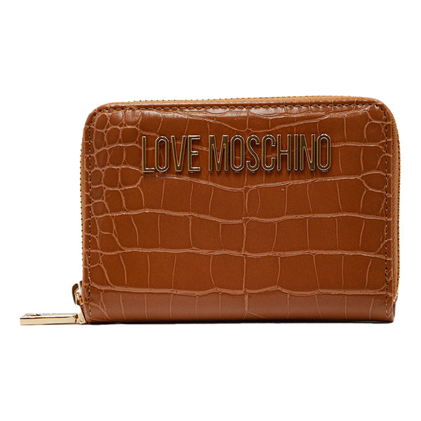 Love Moschino - Portafoglio grande donna ziparound in ecopelle