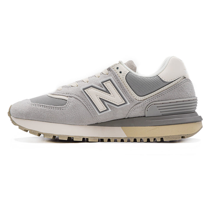 New Balance 574 Uomo Grigio Con Resistente Bordo Poliuretano