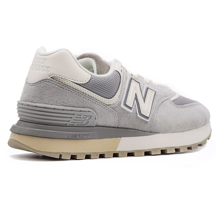 New Balance 574 Uomo Grigio Con Resistente Bordo Poliuretano